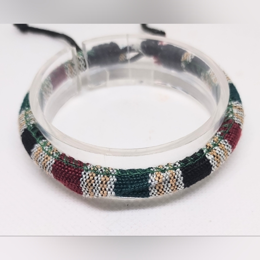 Men's Bracelet Striped Punk New f36